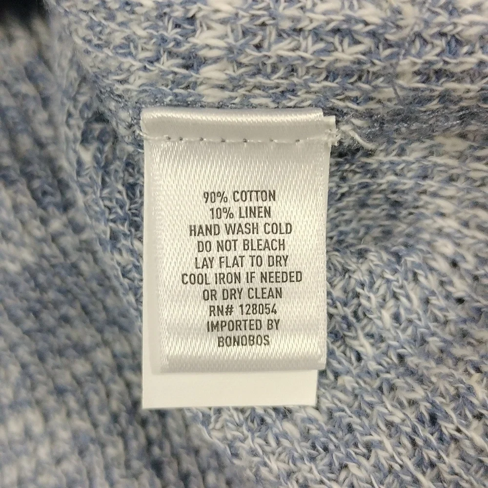 Bonobos Slim Cotton and Linen Blend Sweater
